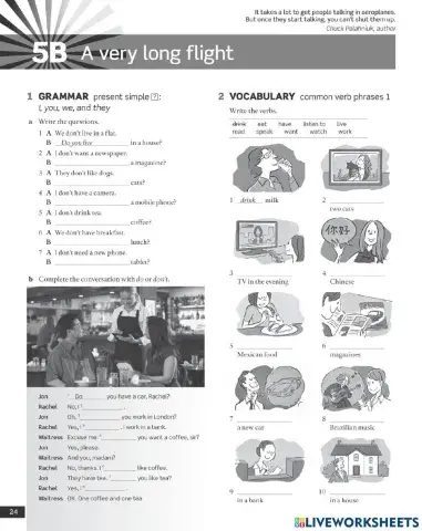 English file beginner U5B