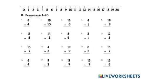 Pengurangan Vertikal 1-20 D