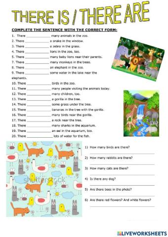 There is-There are 3