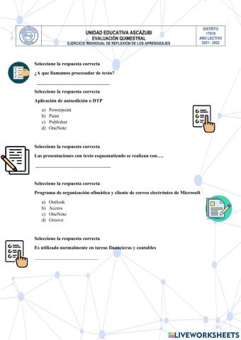 Herramientas Ofimáticas