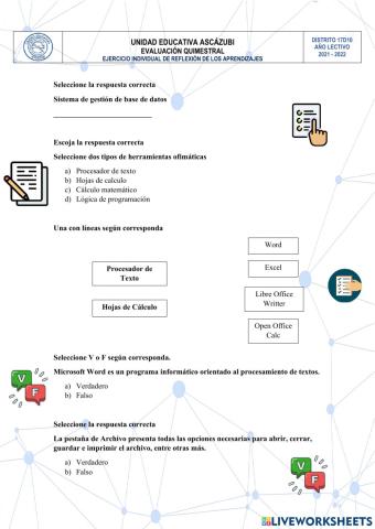 Herramientas ofimáticas