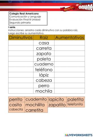 Evaluación III Unidad
