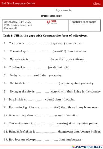 Turnip review term test