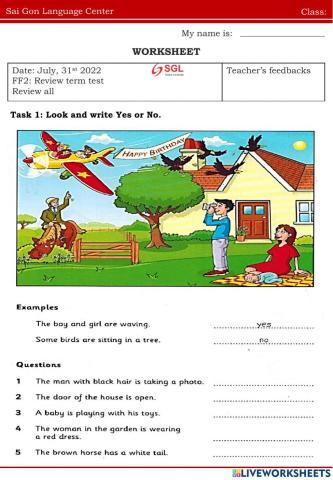 Iris term test (31.7)