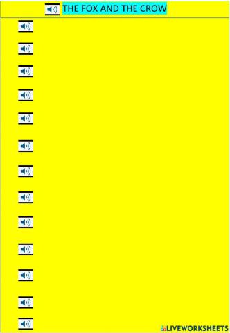 The fox and the crow