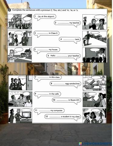 Elem verb to be affirmative