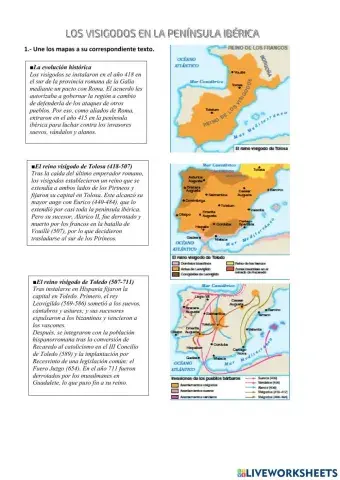 HISTORIA de los VISIGODOS en la Península Ibérica