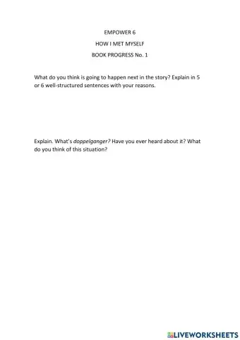 Book progres no. 1 Empower 6