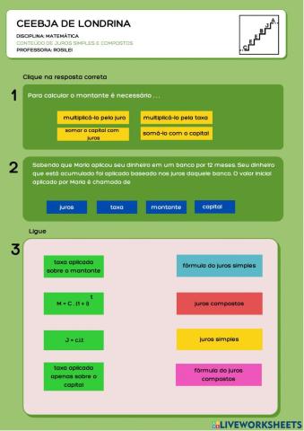 Juros simples e compostos