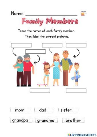 Family Vocabulary (easy)