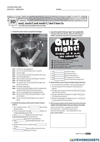 Prohibition and necessity