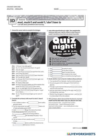 Prohibition and necessity