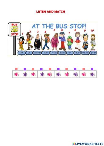 Ordinal numbers 1-10