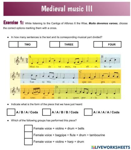 Medieval music III