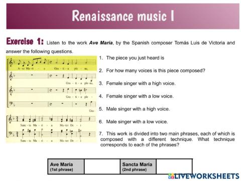 Renaissance music