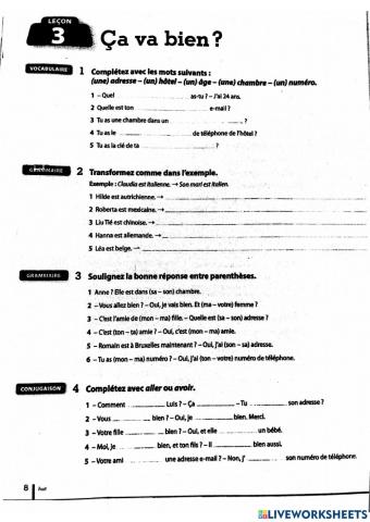 Le nouveau taxi 1 - U1 - L3