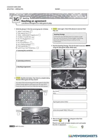 Reaching an agreement
