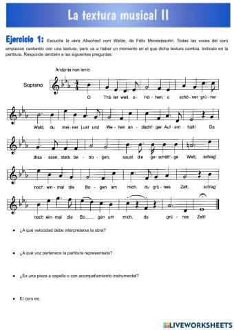 La textura II
