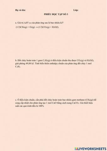 Năng lượng hóa học