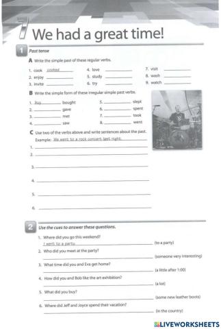 Unit 7. We had a great time!