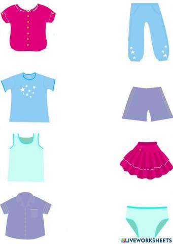 Imbrăcaminte- (formează setul potrivit))