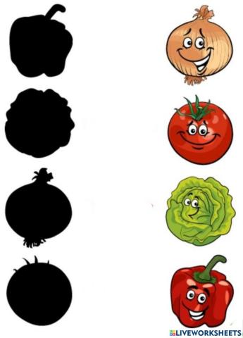 Toamna - Găsește leguma potrivită