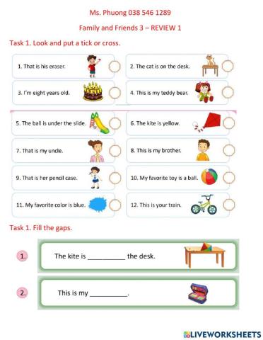 Family 3- review unit 123