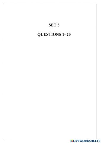 Praktiis 5 : english upsr paper 1