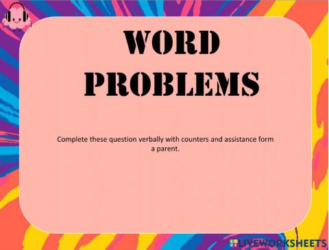 Word problems