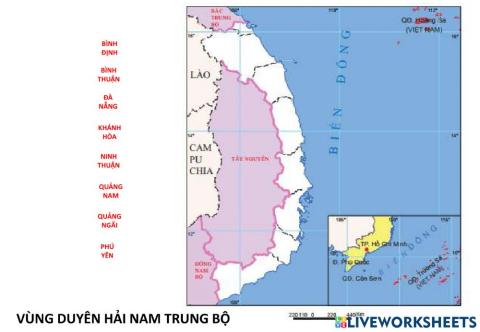 Vùng Duyên hải Nam Trung Bộ