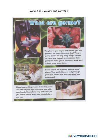 Year 4 Module 10 What's the Matter? (TP5)
