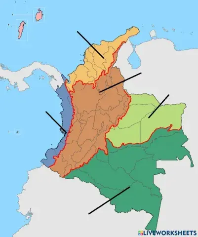 Regiones naturales de Colombia