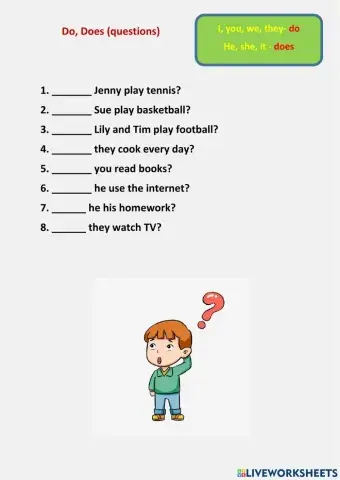 Do, Does (questions)