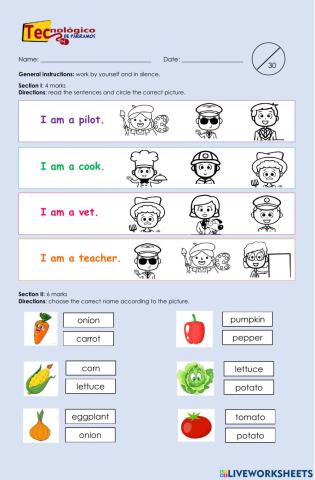 First grade - Unit 3