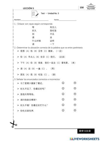 Libro mandarin 4 unidad 5