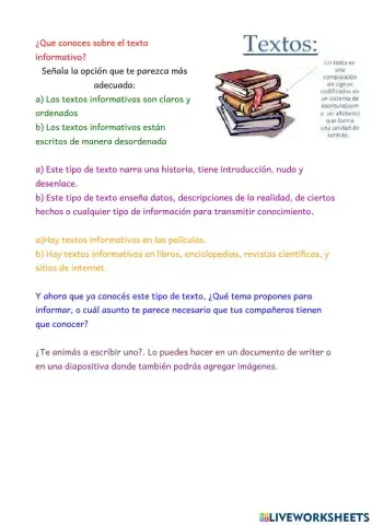 Texto informativo