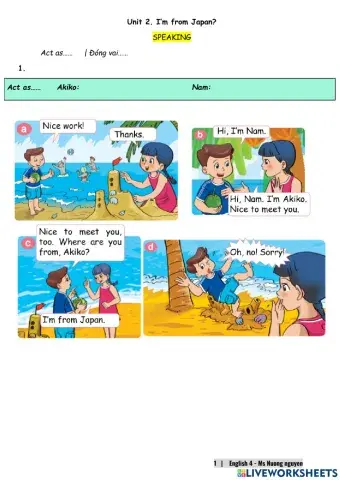 E4U2 (speaking) I'm from Japan -nuongnguyen