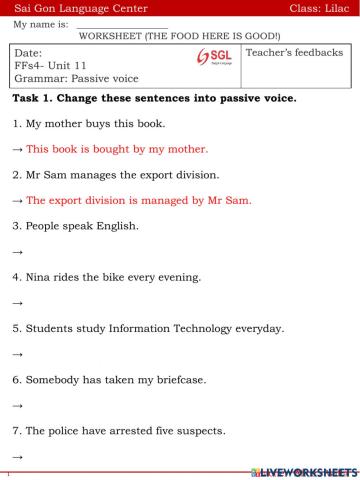 Passive voice