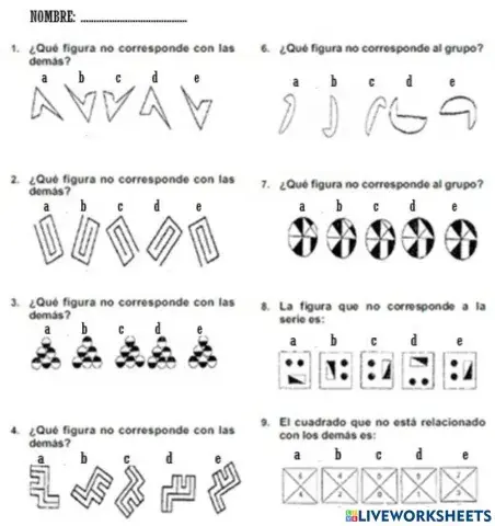 Diferencias gráficas
