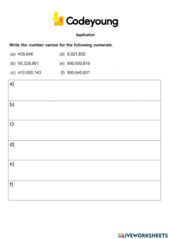Introduction to One  Billion Application
