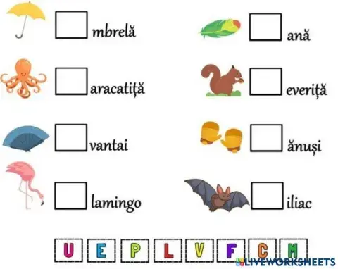 Sunetul și litera inițială