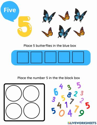 Number 5 recognition