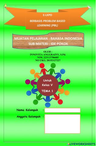 Lkpd bahasa indonesia ide pokok 2