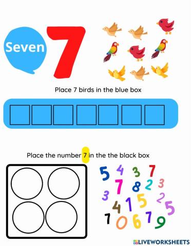 Number Recognition- 7