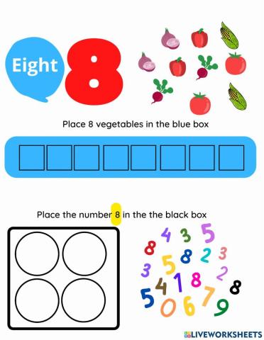 Number Recognition- 8