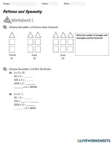 Pattern and symmetry