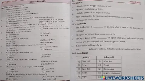 In the earliest cities