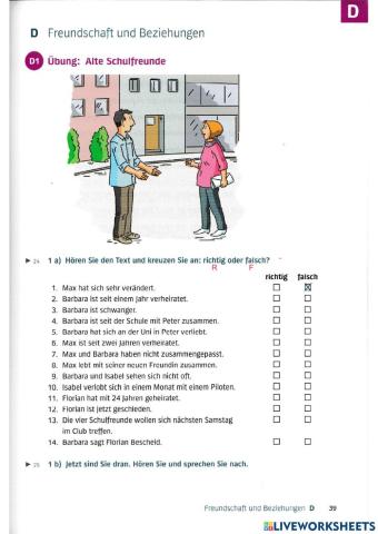 A2 Lek9 Hören und Sprechen D1