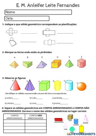 Sólidos geométricos