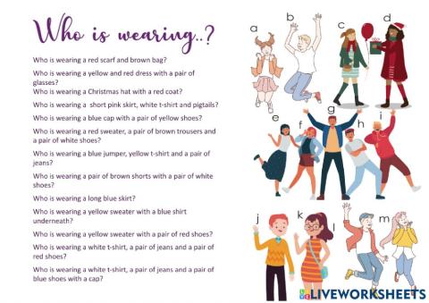 Lions: Who is wearing..?